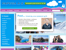 Tablet Screenshot of papuga.dk